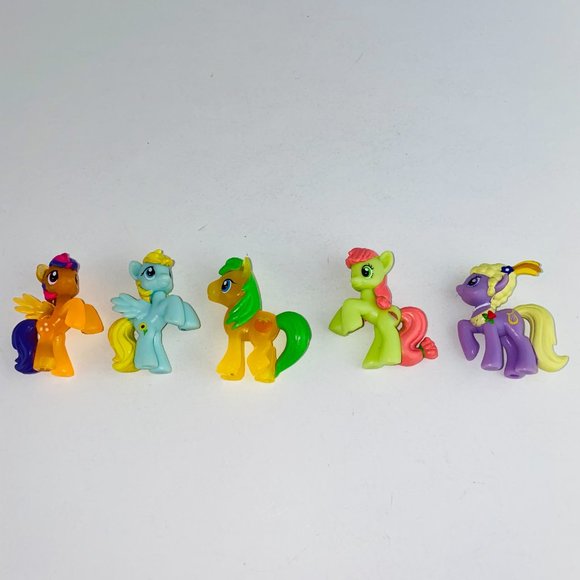 My Little Pony Lot of 5 Miniature Pony Figures - Picture 3 of 3